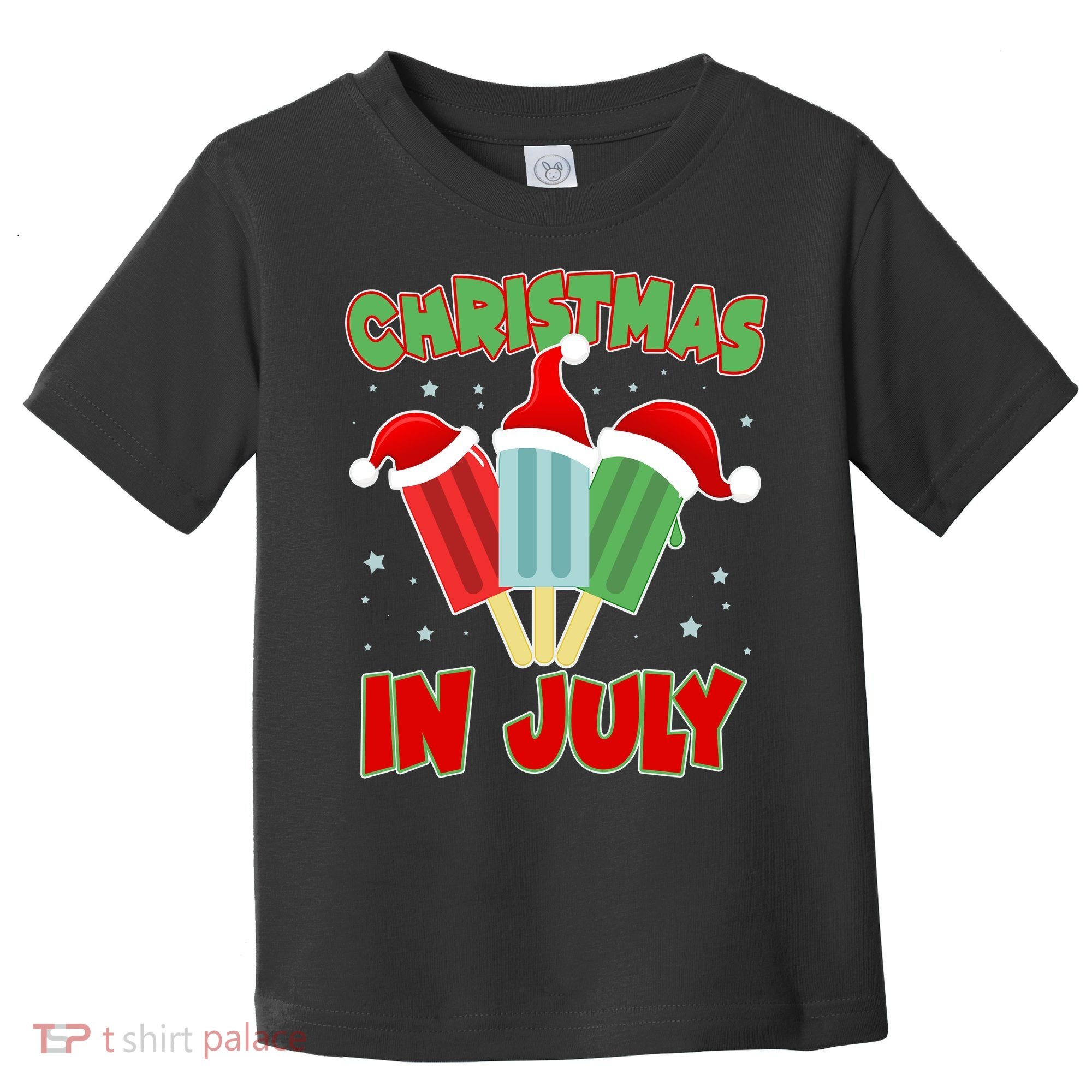Christmas In July Festive Popsicles Toddler T-Shirt