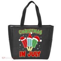 Christmas In July Festive Popsicles Tote Bag thumb 0