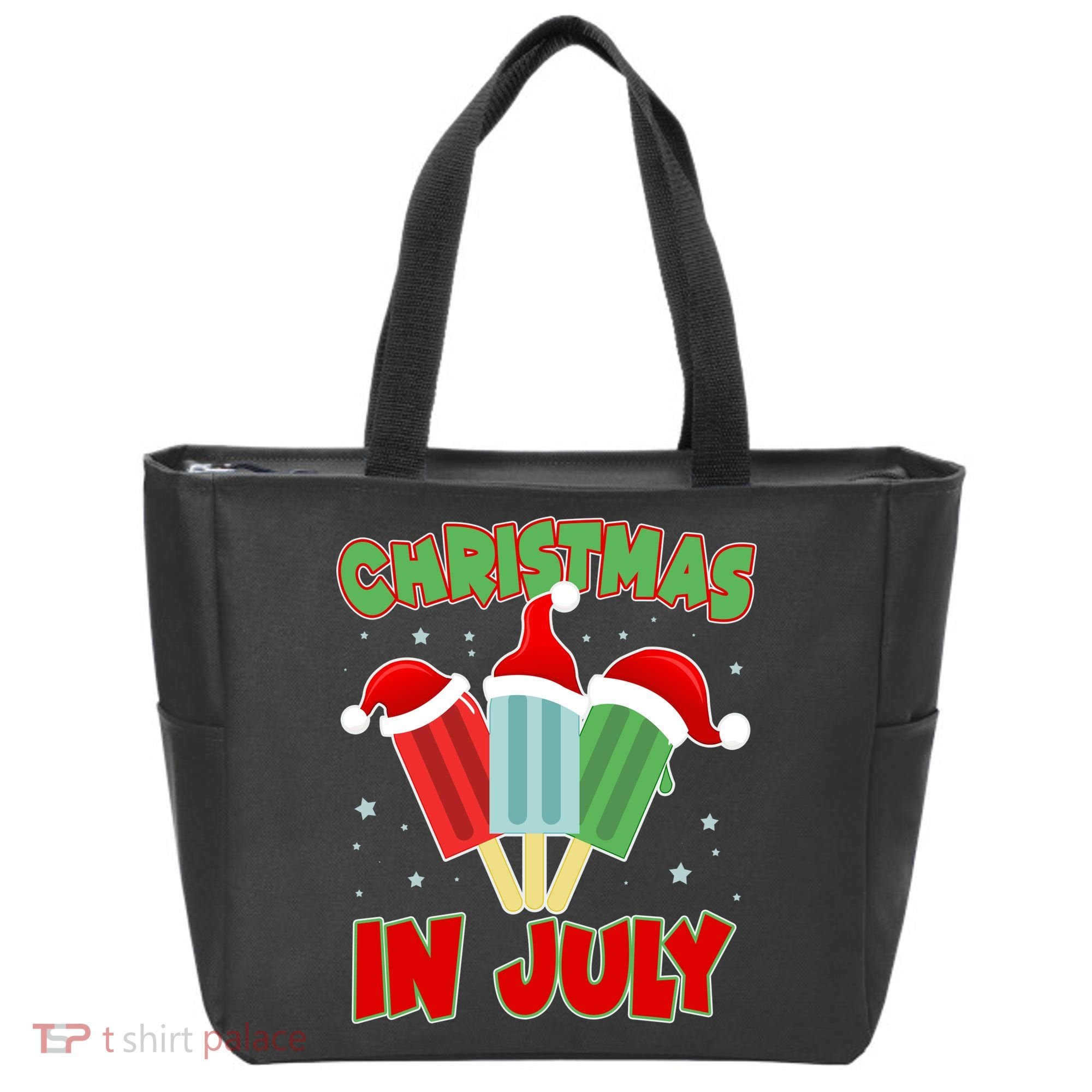 Christmas In July Festive Popsicles Tote Bag