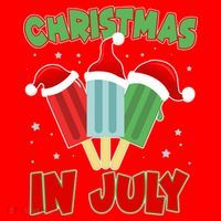 Christmas In July Festive Popsicles Santa Hat thumb 1