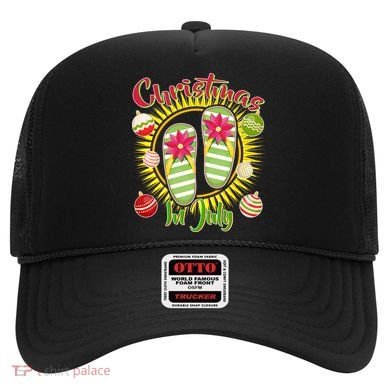 Christmas In July Summer Flip Flops Hat