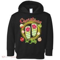 Christmas In July Summer Flip Flops Toddler Hoodie thumb 0