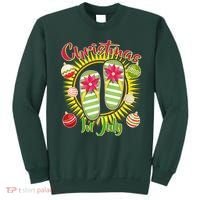 Christmas In July Summer Flip Flops Sweatshirt thumb 0