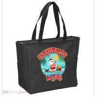 Christmas In July Surfer Santa Claus  Tote Bag thumb 2