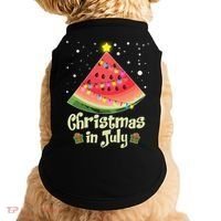 Christmas In July Watermellon Tree Doggie Tank thumb 0