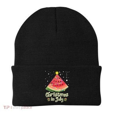 Christmas In July Watermellon Tree Beanie