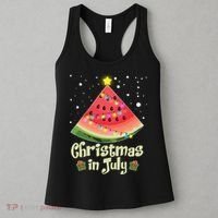 Christmas In July Watermellon Tree Women's Tank Top thumb 3