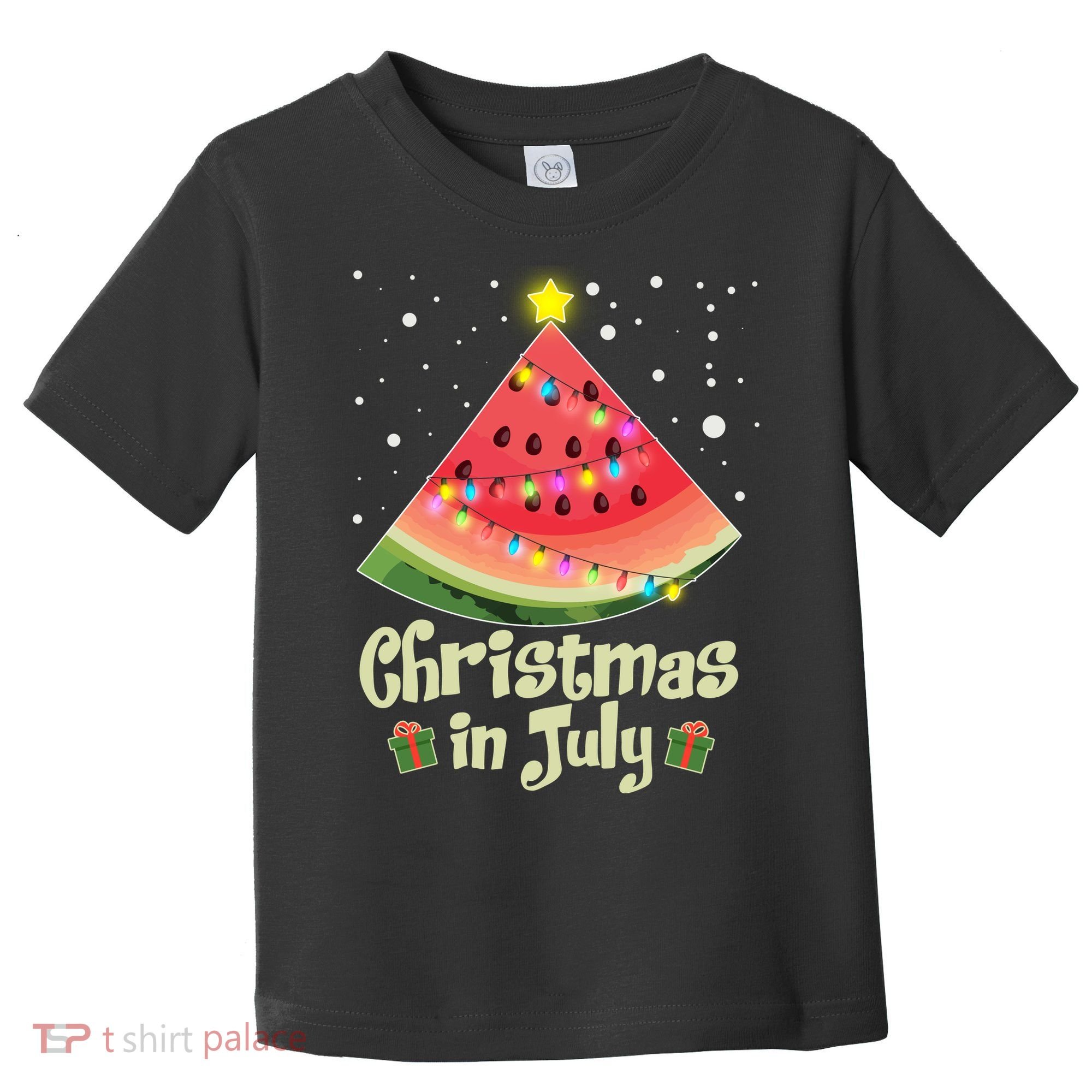 Christmas In July Watermellon Tree Toddler T-Shirt