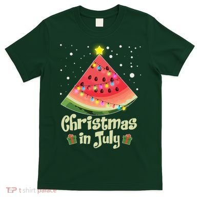 Christmas In July Watermellon Tree T-Shirt