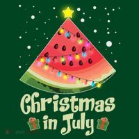 Christmas In July Watermellon Tree Polo thumb 2