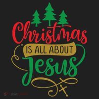 Christmas Is All About Jesus Birthday Christian Women's Sweatshirt thumb 2