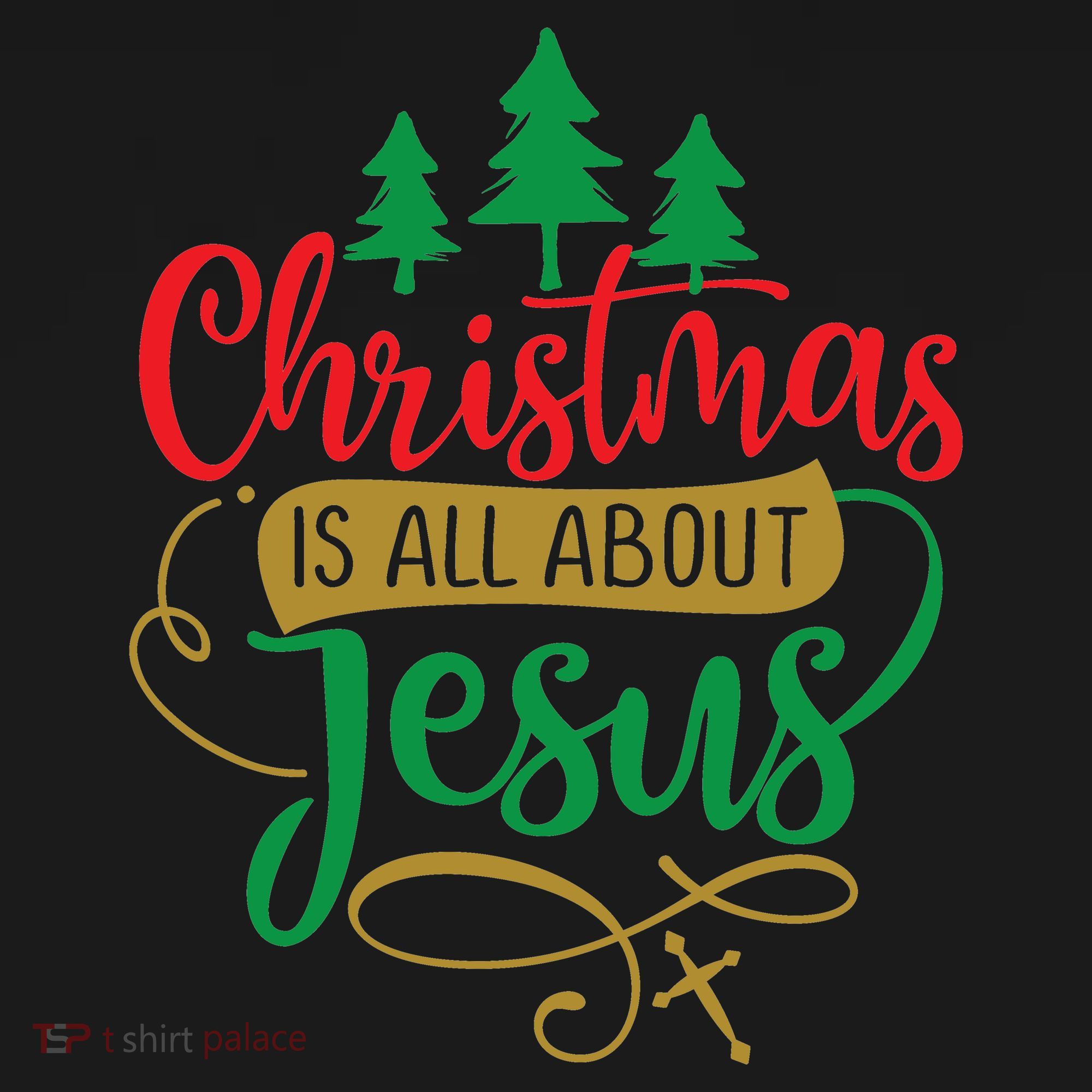 Christmas Is All About Jesus Birthday Christian Coaster