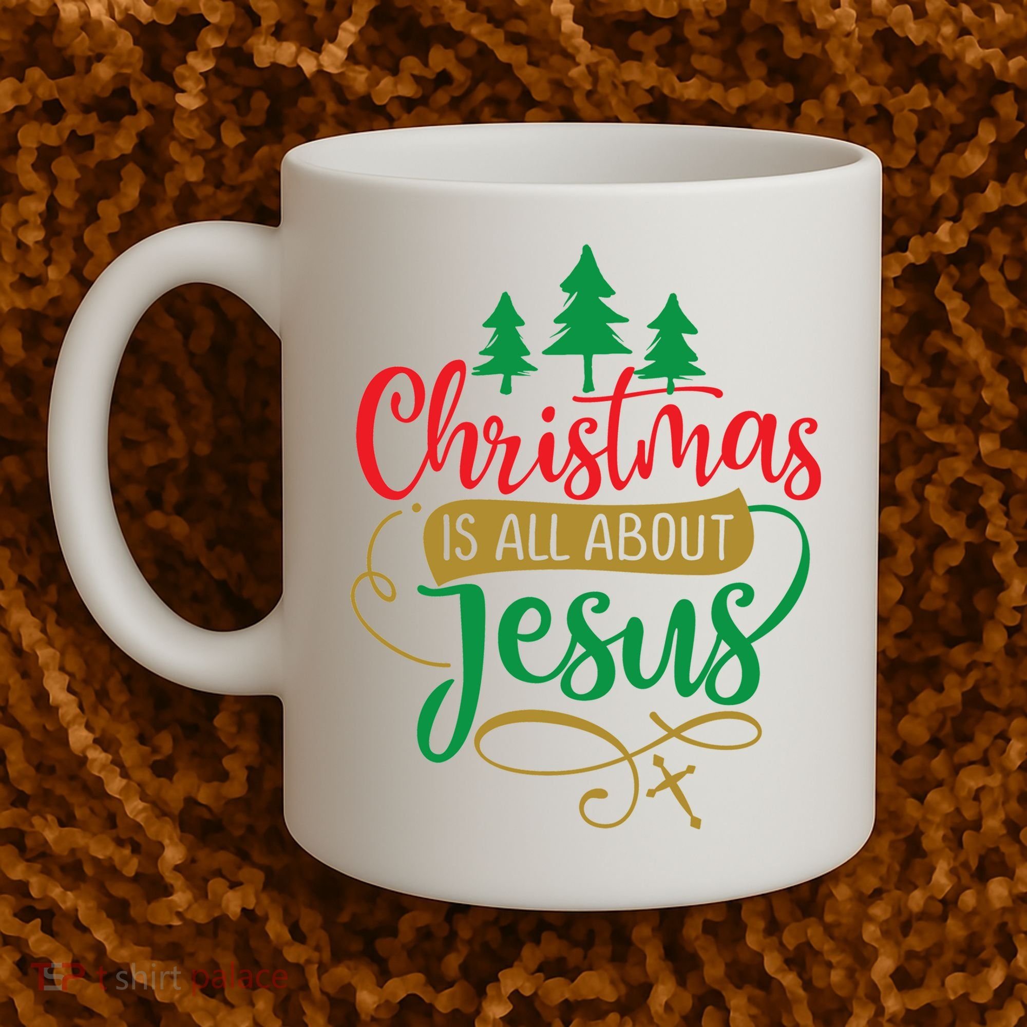 Christmas Is All About Jesus Birthday Christian Coffee Mug
