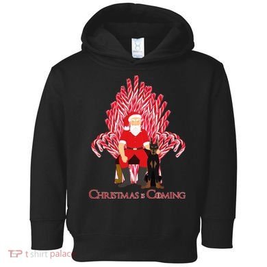 Christmas Is Coming  Toddler Hoodie