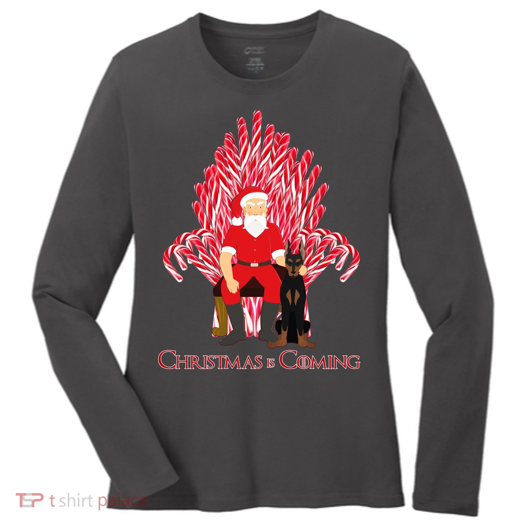Christmas Is Coming  Women's Long Sleeve Shirt