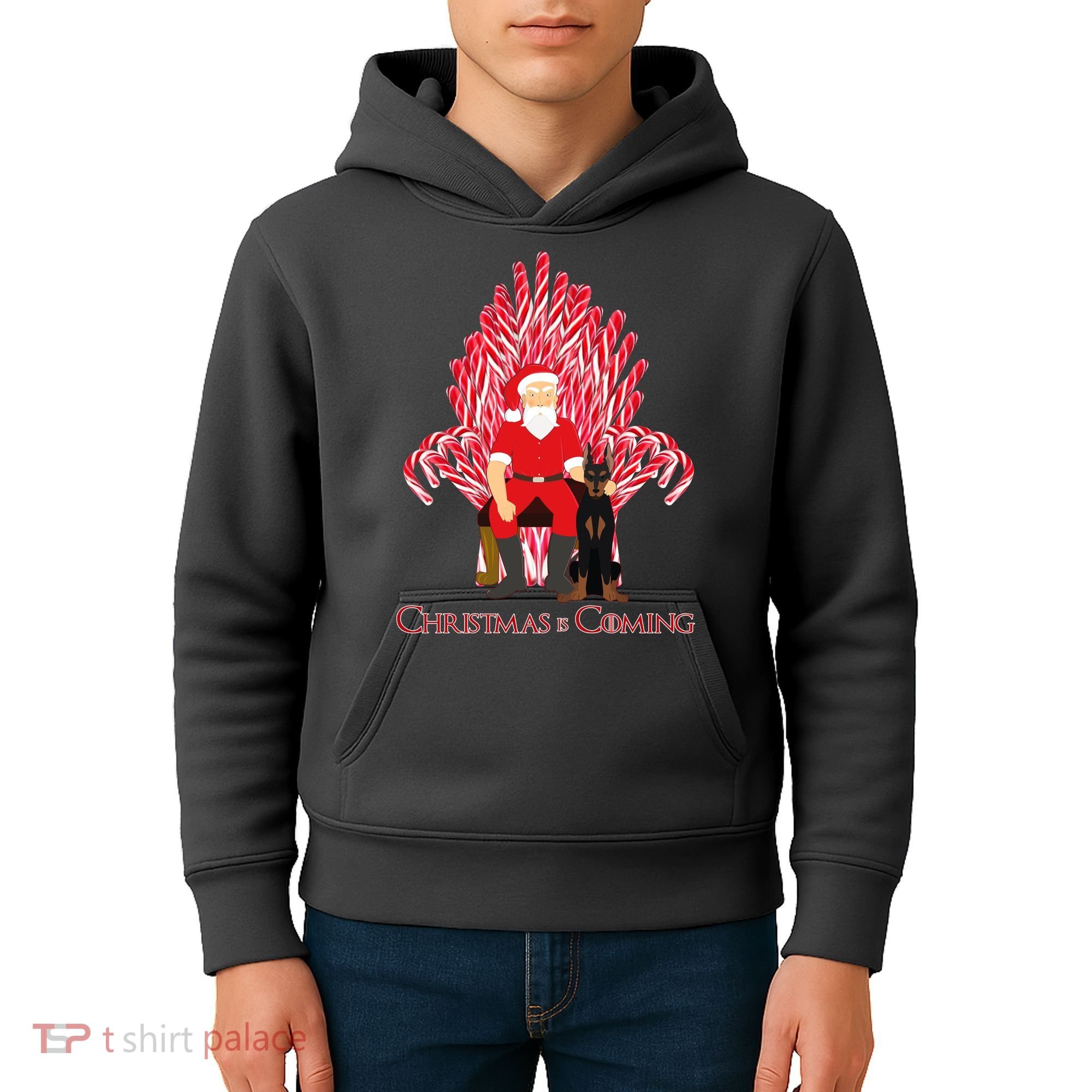 Christmas Is Coming  Kids Hoodie
