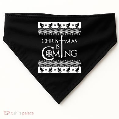 Christmas Is Coming Ugly USA-Made Doggie Bandana