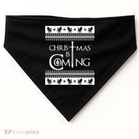 Christmas Is Coming Ugly USA-Made Doggie Bandana thumb 0