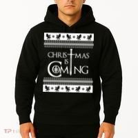 Christmas Is Coming Ugly Hoodie thumb 2