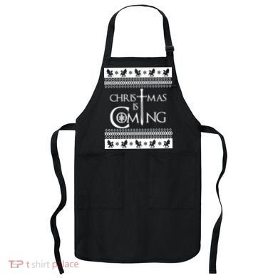 Christmas Is Coming Ugly Apron