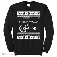 Christmas Is Coming Ugly Sweatshirt thumb 0