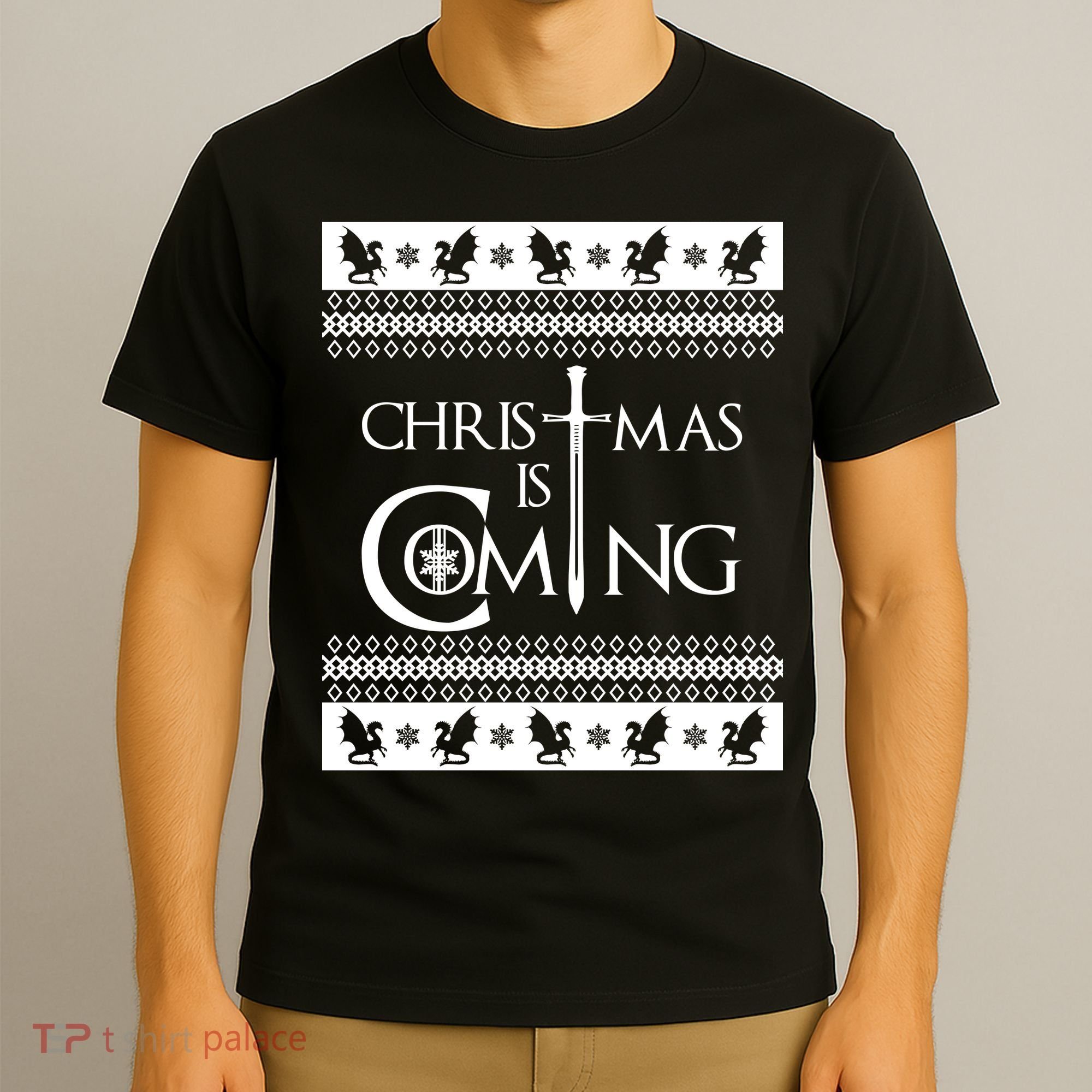 Christmas Is Coming Ugly T-Shirt