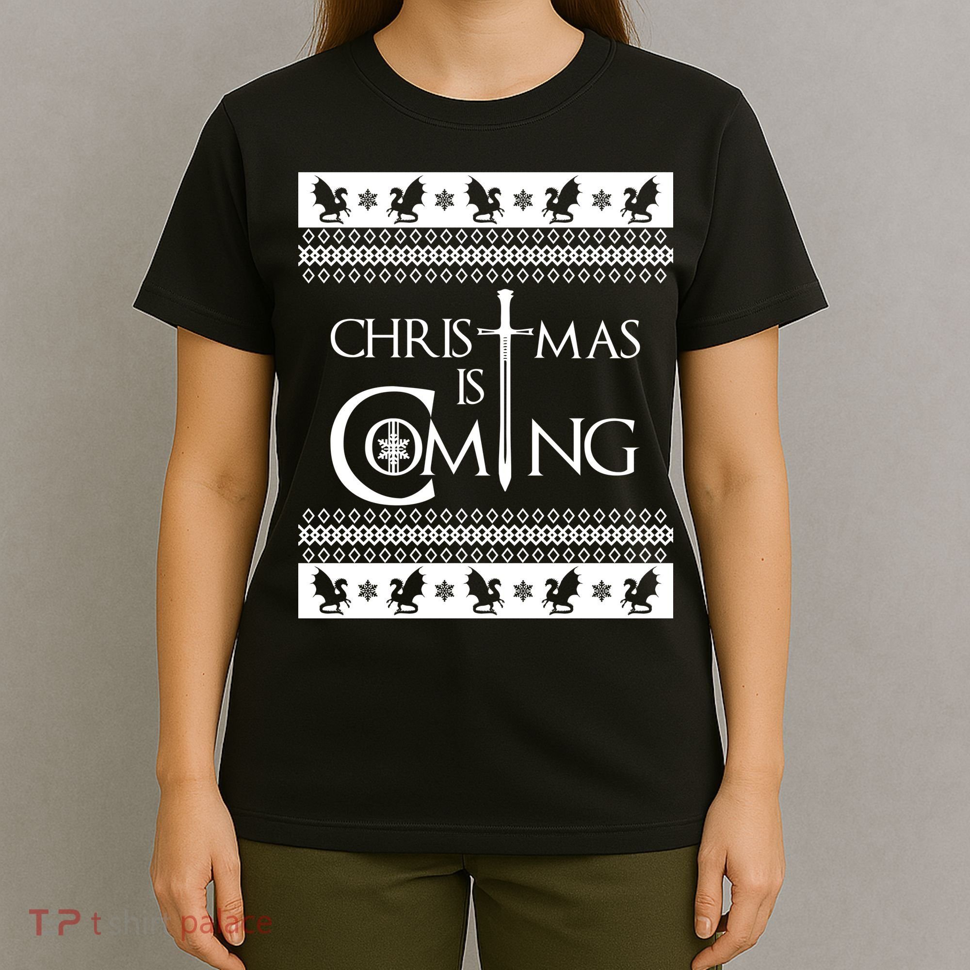 Christmas Is Coming Ugly T-Shirt