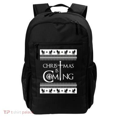 Christmas Is Coming Ugly Backpack