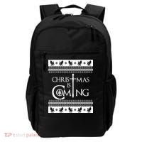 Christmas Is Coming Ugly Backpack thumb 0