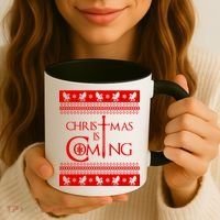 Christmas Is Coming Ugly Coffee Mug thumb 3