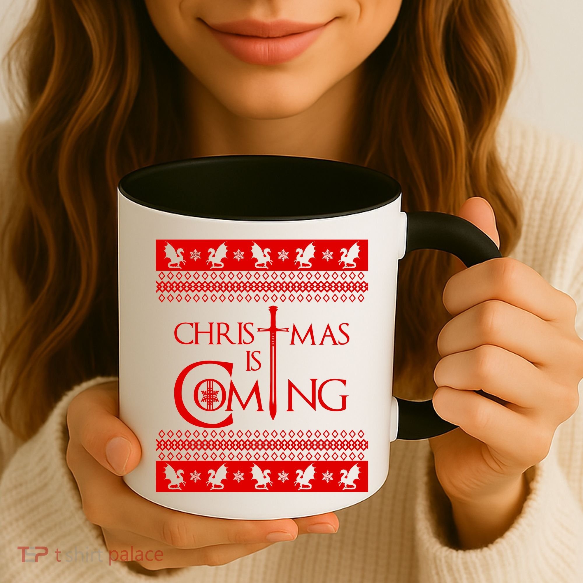 Christmas Is Coming Ugly Coffee Mug