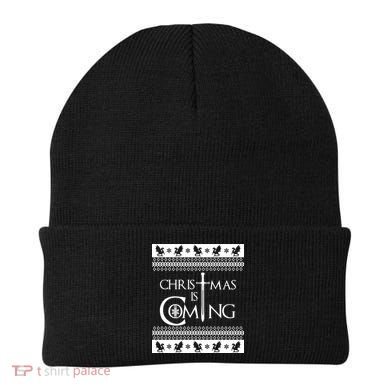Christmas Is Coming Ugly Beanie