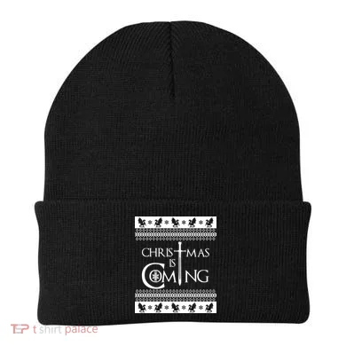 Christmas Is Coming Ugly Beanie