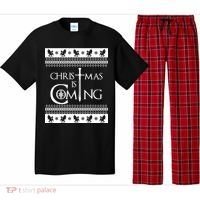 Christmas Is Coming Ugly Pajama Set thumb 0