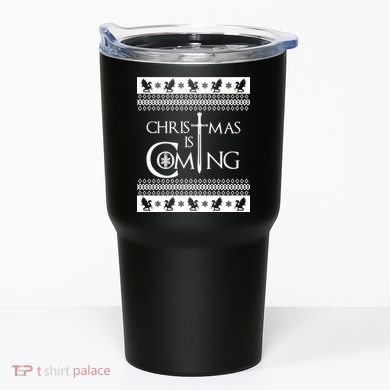 Christmas Is Coming Ugly Tumbler