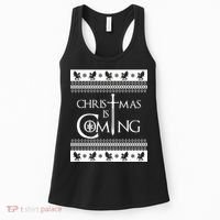 Christmas Is Coming Ugly Women's Tank Top thumb 0