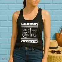 Christmas Is Coming Ugly Women's Tank Top thumb 2