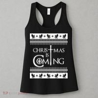 Christmas Is Coming Ugly Women's Tank Top thumb 3