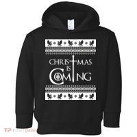 Christmas Is Coming Ugly Toddler Hoodie thumb 0