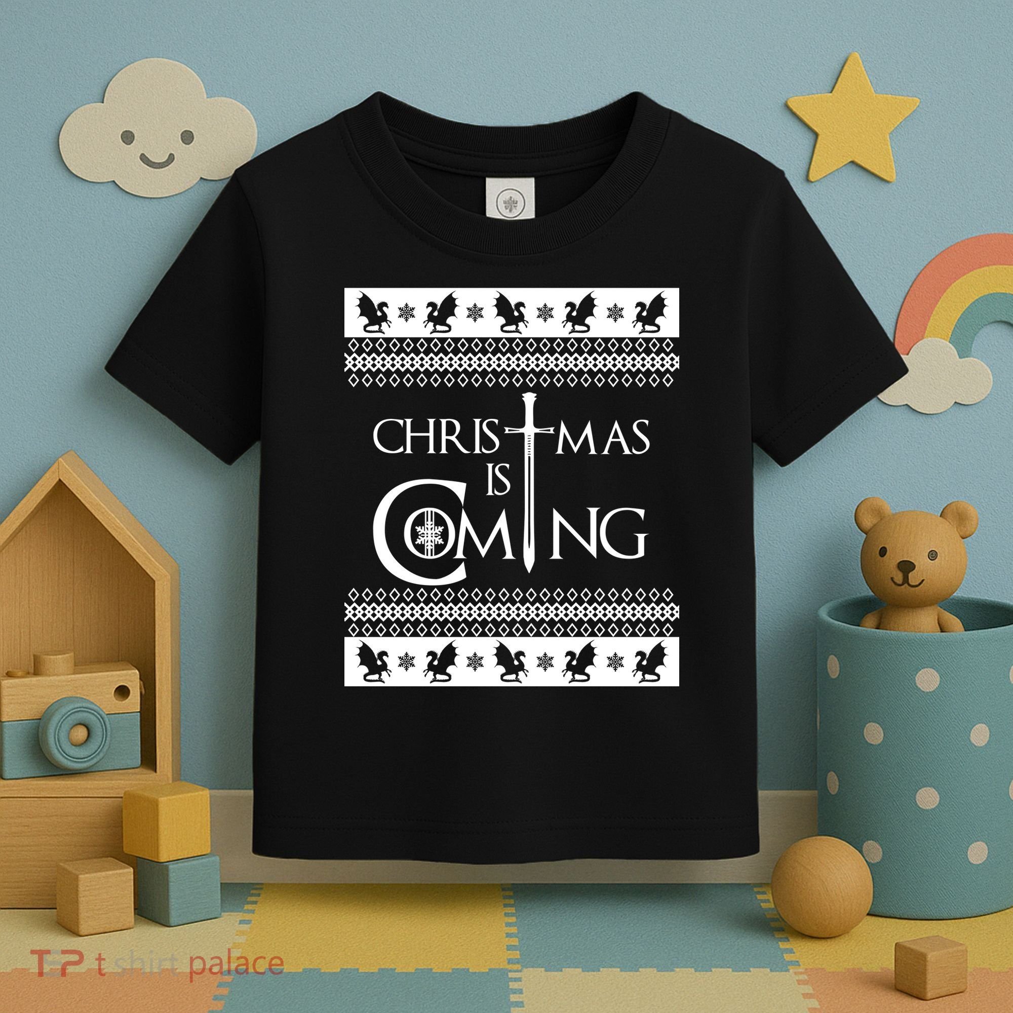 Christmas Is Coming Ugly Toddler T-Shirt