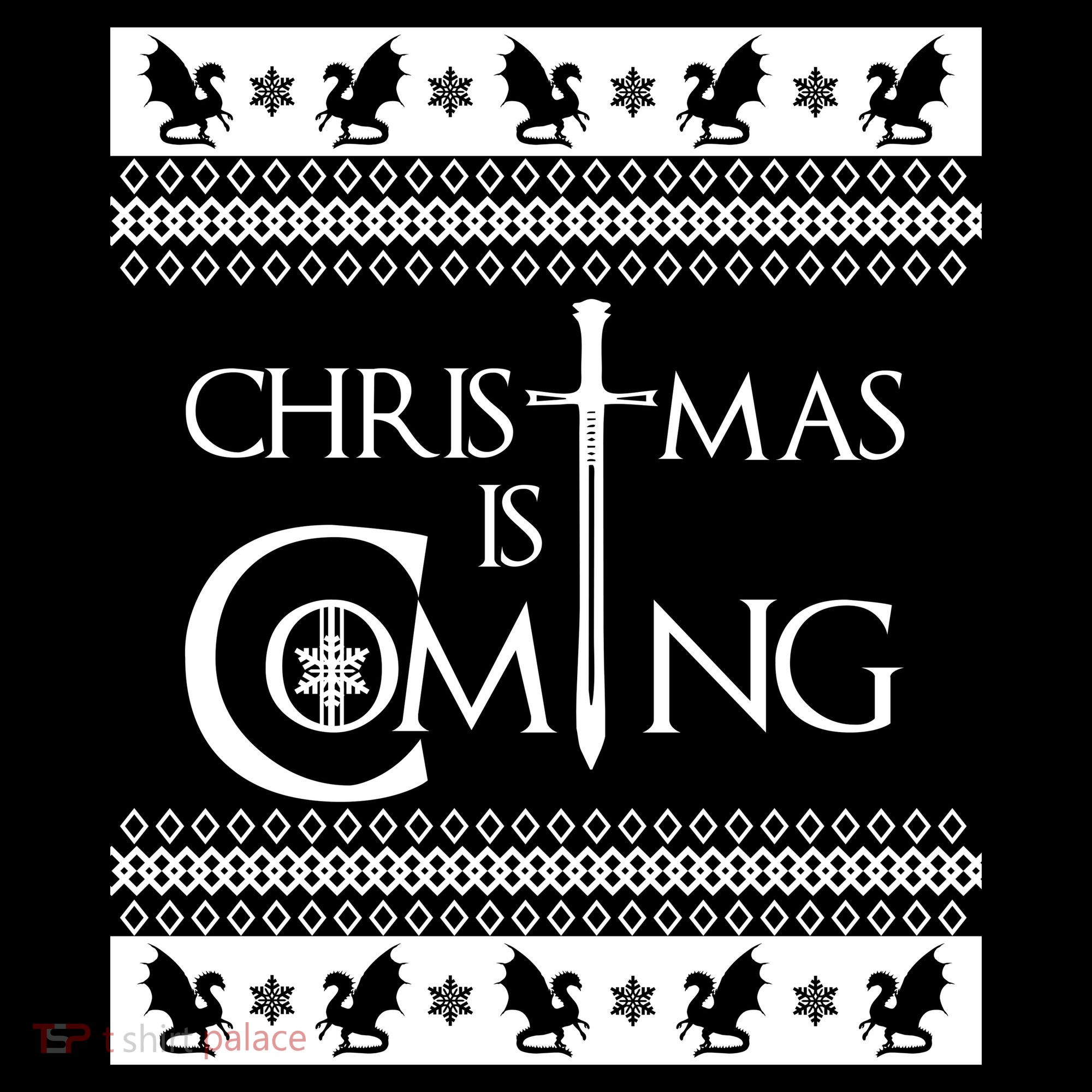 Christmas Is Coming Ugly Kids Long Sleeve Shirt
