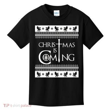 Christmas Is Coming Ugly Kids T-Shirt