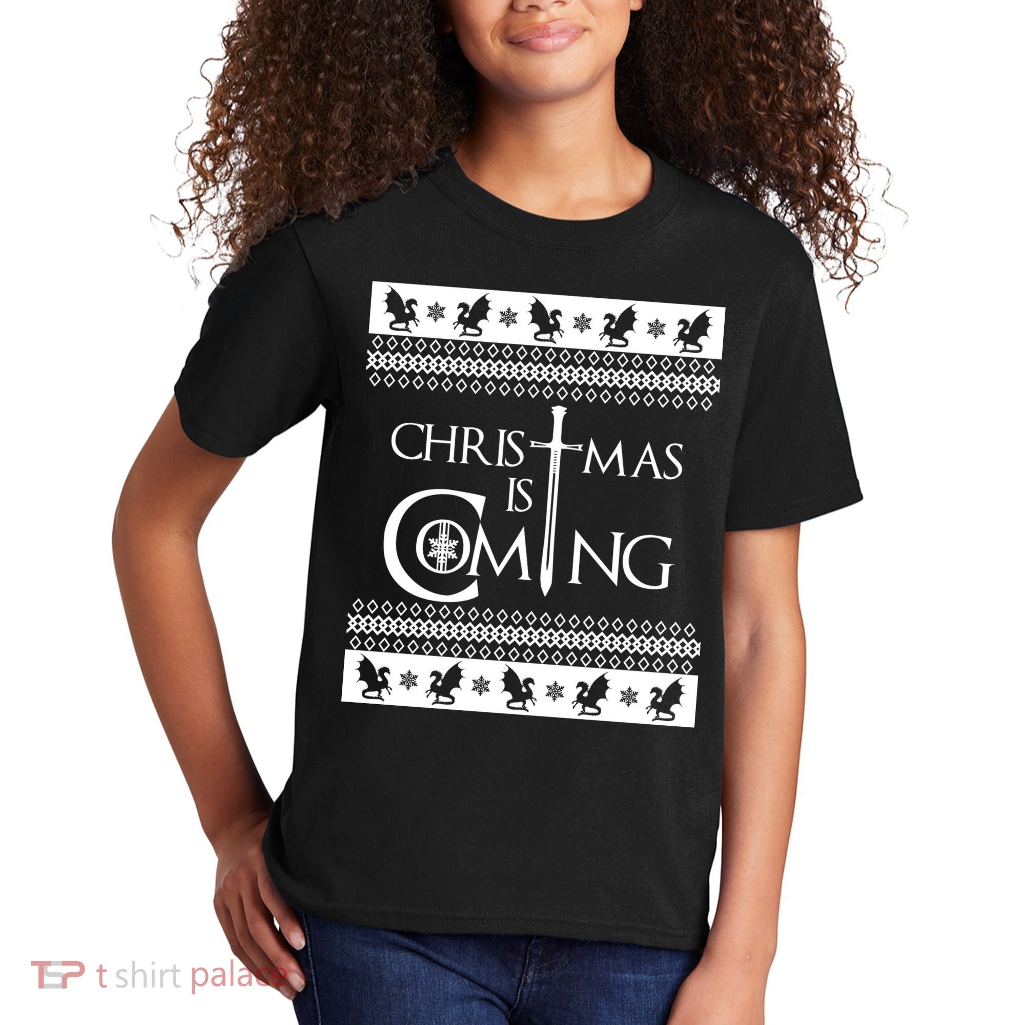 Christmas Is Coming Ugly Kids T-Shirt