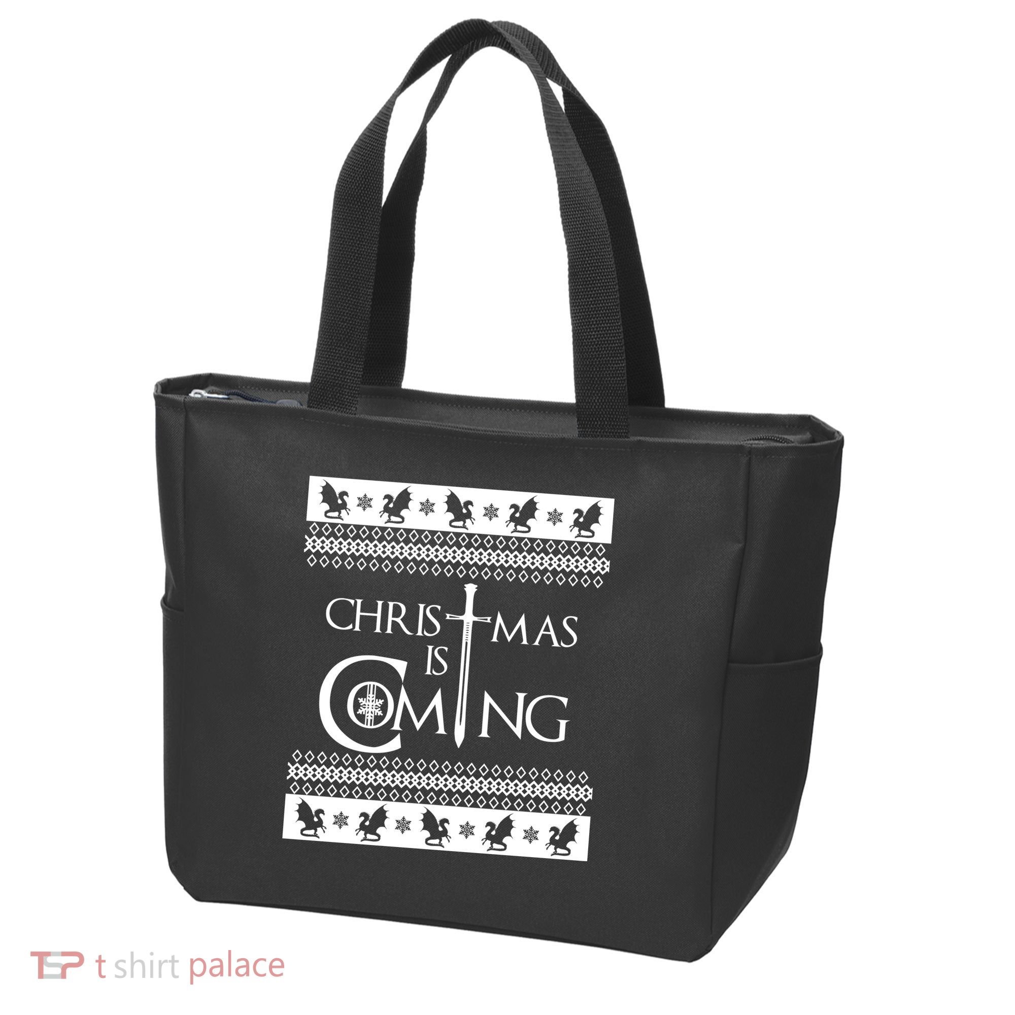 Christmas Is Coming Ugly Tote Bag