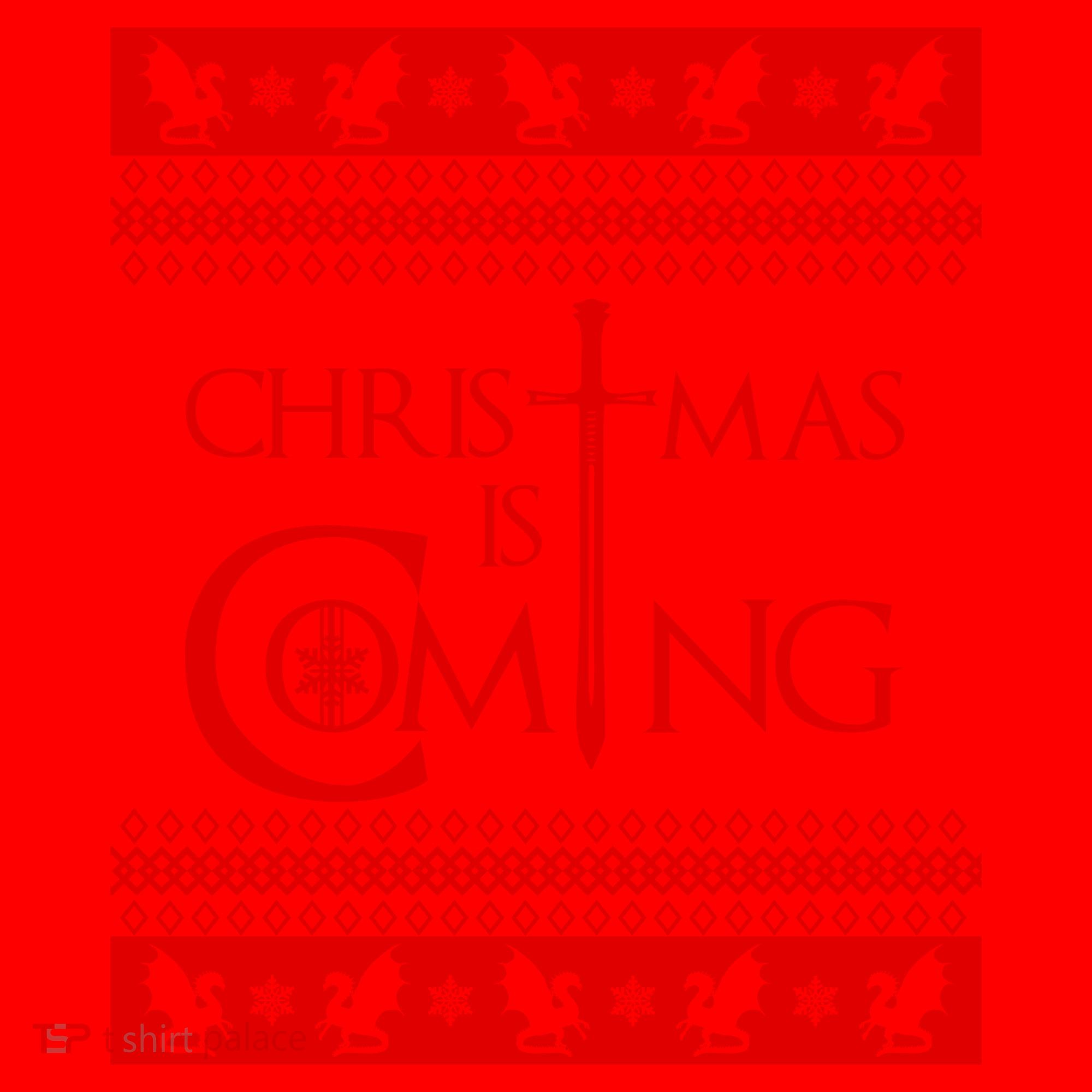 Christmas Is Coming Ugly Santa Hat