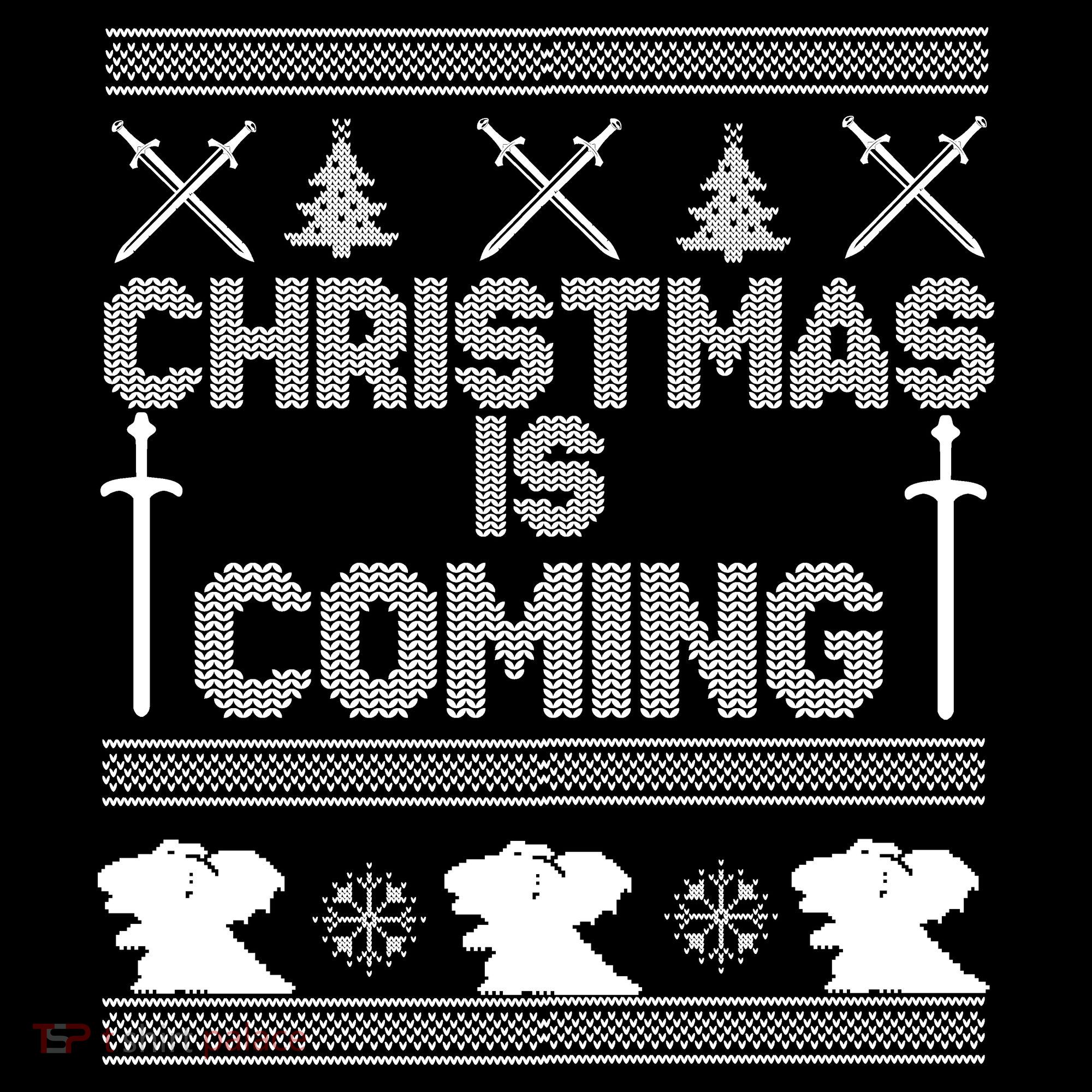 Christmas Is Coming Ugly Sweater Baby Bodysuit