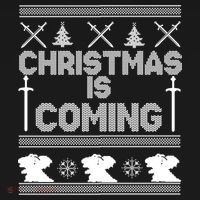 Christmas Is Coming Ugly Sweater Kids Long Sleeve Shirt thumb 2