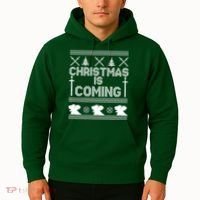 Christmas Is Coming Ugly Sweater Hoodie thumb 2