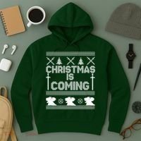 Christmas Is Coming Ugly Sweater Hoodie thumb 3
