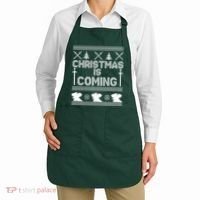 Christmas Is Coming Ugly Sweater Apron thumb 2